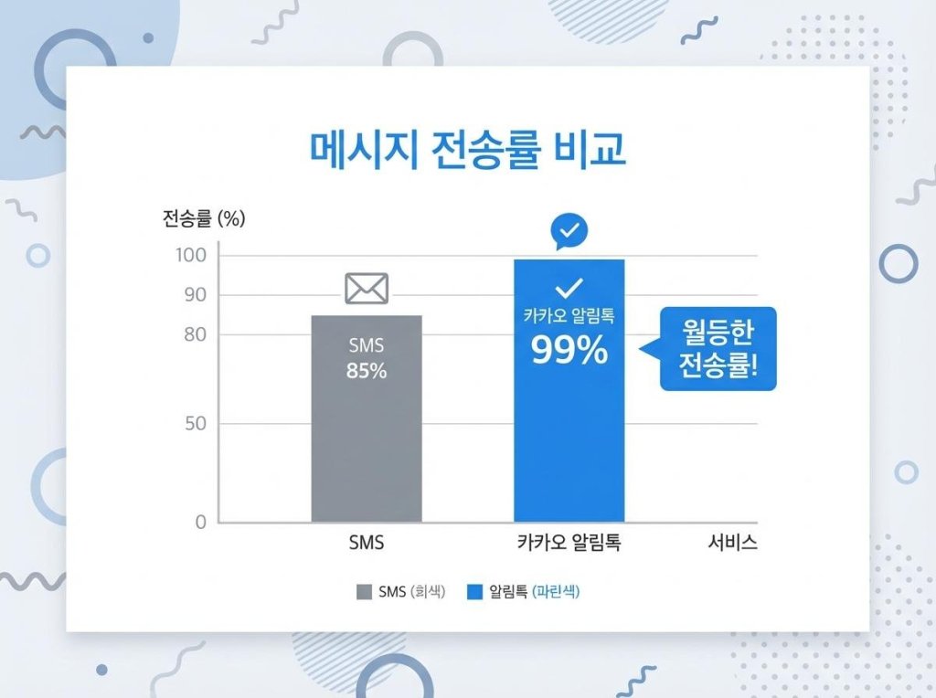 메세지발송을 통한 효율적인 소통 방법과 카카오 알림톡의 장점