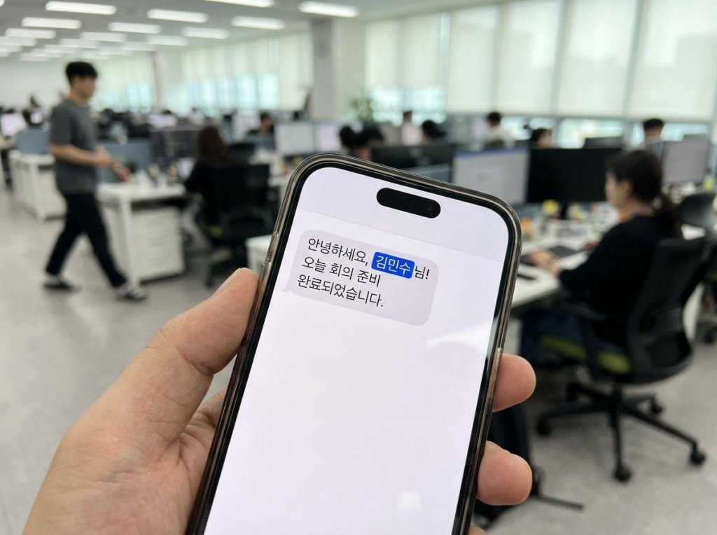 단체문자발송추천 받는 사람 이름 자동입력으로 업무 효율 10배 높이는 스마트&nbsp;발송법