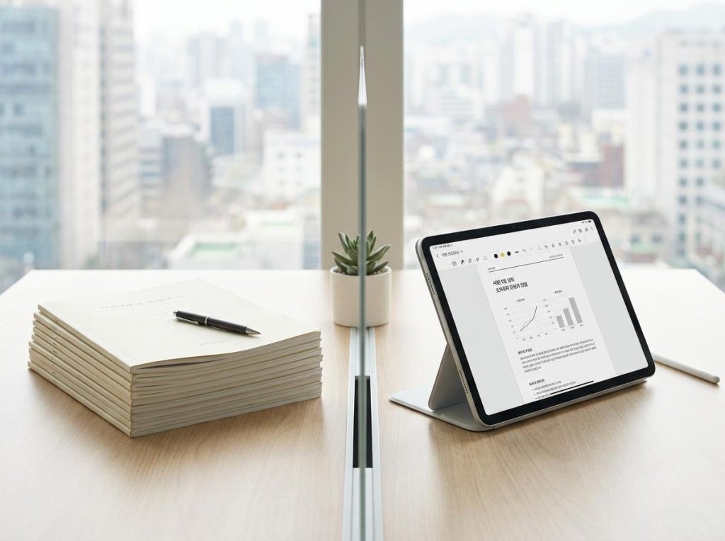 카카오톡마케팅으로 종이 서류 없이 10초 만에 업무 끝내는 법